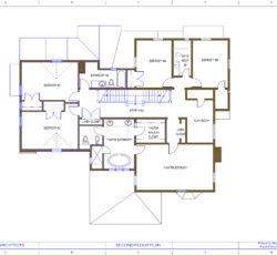 Fayeeteville Residence Second Floor Plan
